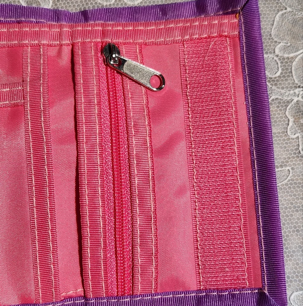 VINTAGE DISNEY PRINCESS Trifold Wallet, Velcro, Canvas